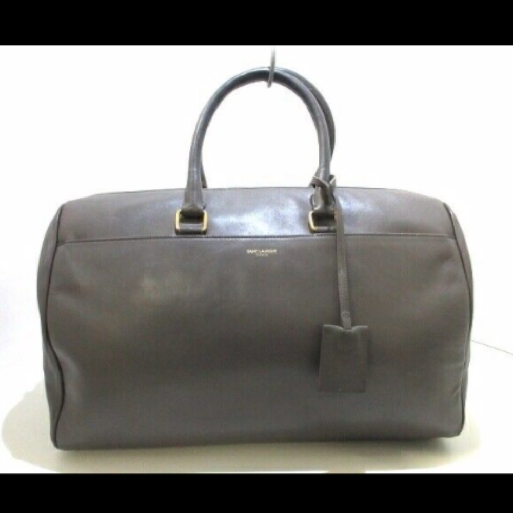 SAINT LAURENT PARIS Classic Duffle 12 Dark Gray